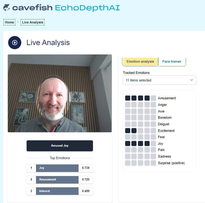EchoDepth real-time analysis in action